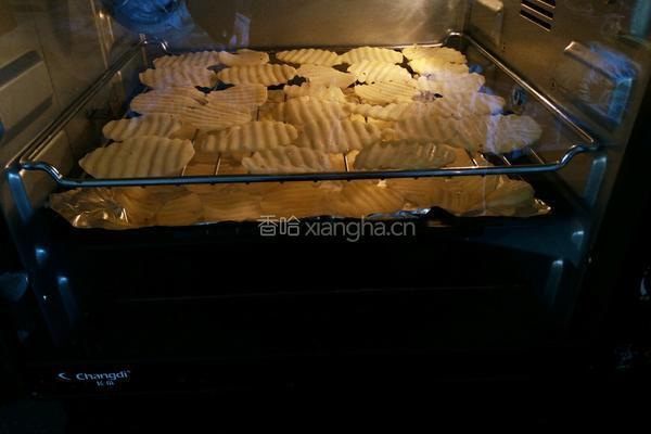 自制薯片（烤箱版）的做法图解9
