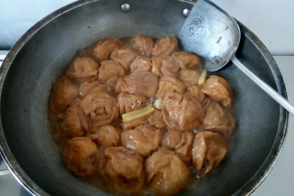 面筋果塞肉的做法图解7