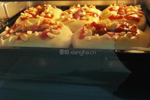 奶酪脆皮肠面包的做法图解9