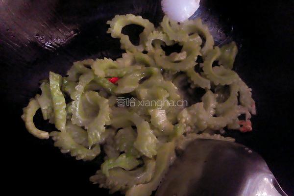 苦瓜炒蛋的做法图解14
