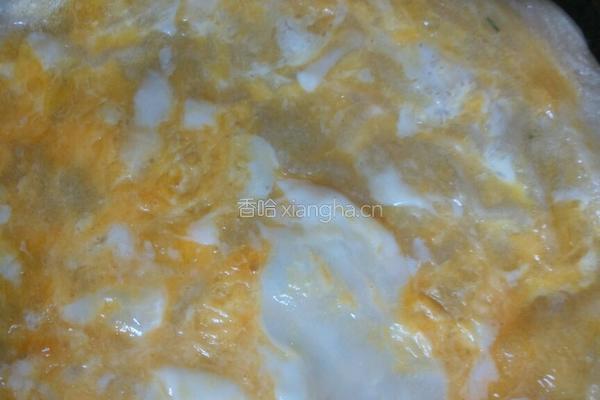 快手早餐之鸡蛋葱油饼的做法图解4
