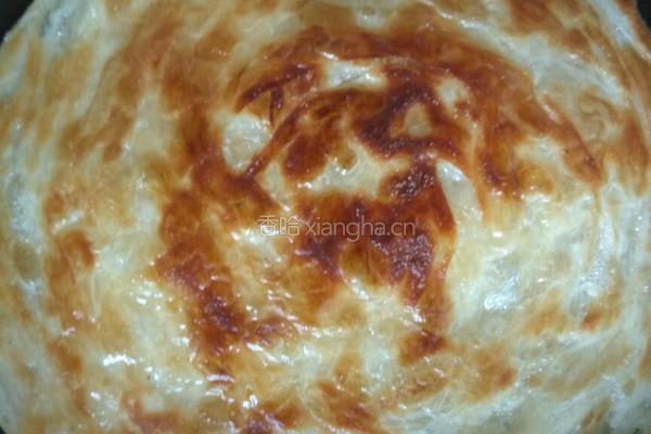快手早餐之鸡蛋葱油饼的做法图解5