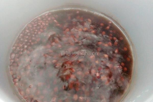 红小豆焖白米饭的做法图解4