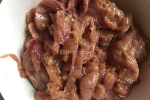 水煮肉片的做法图解1