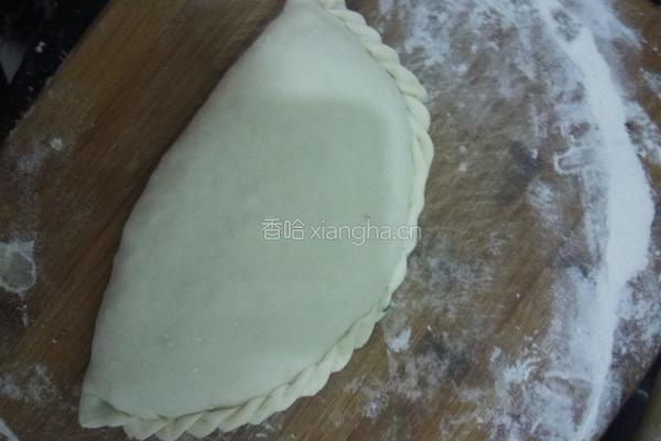 韭菜鸡蛋馅饼的做法图解10