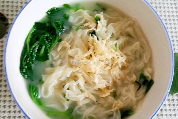 蔬菜虾皮面的做法图解21