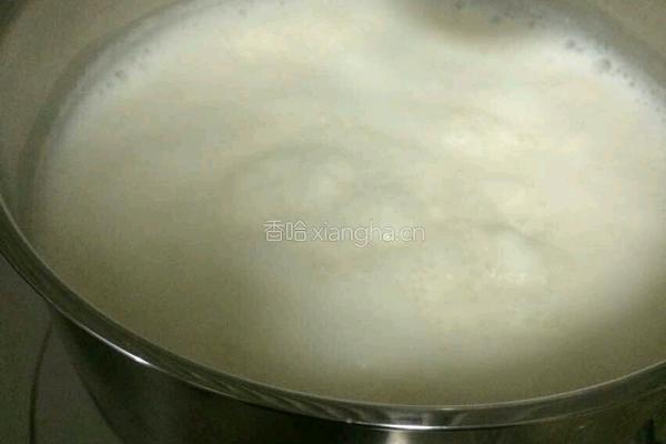 牛奶布丁的做法图解3