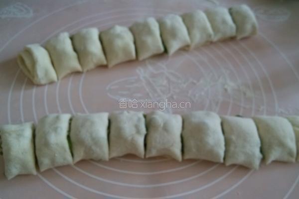 香葱椒盐花卷的做法图解9