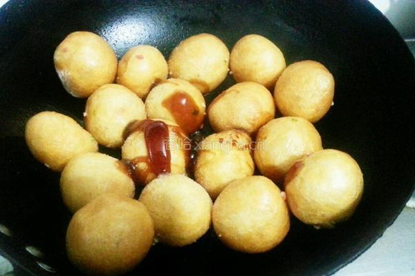 油面筋塞肉的做法图解7