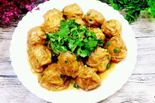 油面筋塞肉的做法图解11