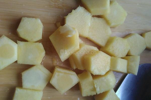 菠萝果肉饼干的做法图解3