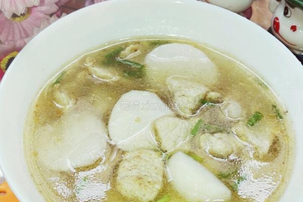芋头肉片汤的做法图解5
