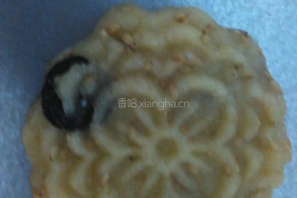 葡萄干桃酥饼干的做法图解3
