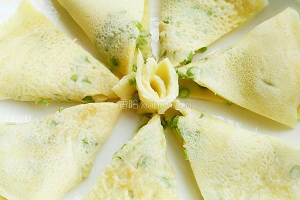 皇帝菜鸡蛋饼的做法图解6