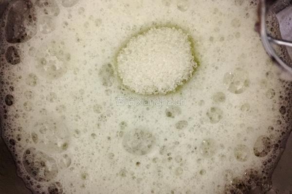 红豆抹茶卷的做法图解4