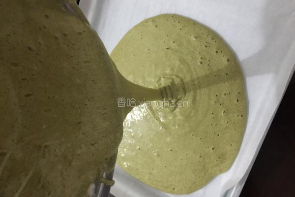 红豆抹茶卷的做法图解7