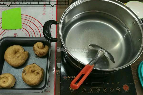 面包机肉桂葡萄干全麦贝果(肉桂卷)的做法图解11