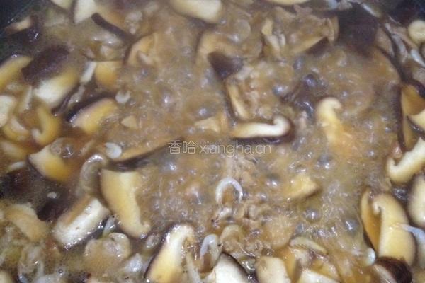 蘑菇肉酱汁的做法图解8