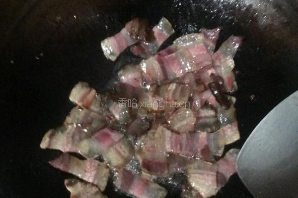 干笋炒腊肉的做法图解2
