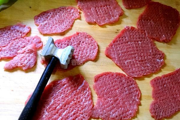 青椒牛柳🐮的做法图解2