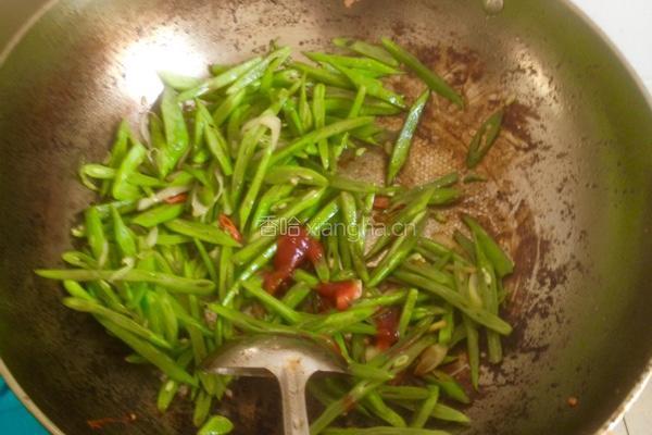 爆炒刀豆的做法图解5