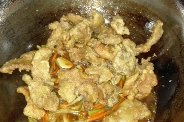 锅包肉的做法图解9