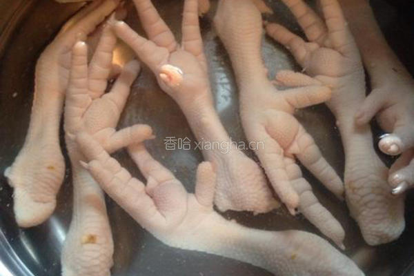 酱鸡爪的做法图解1