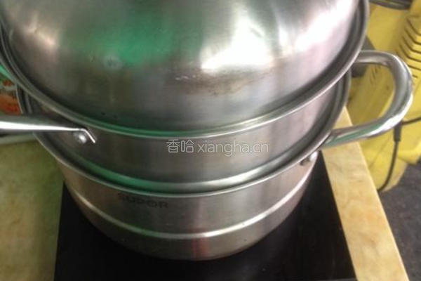 蒜蓉米粉蒸扇贝肉的做法图解5