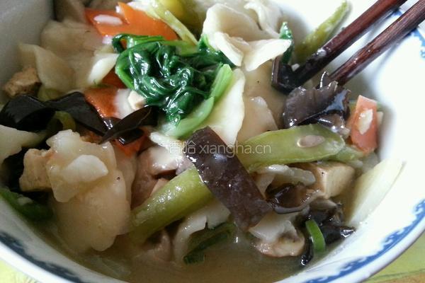 蔬菜面片的做法图解10