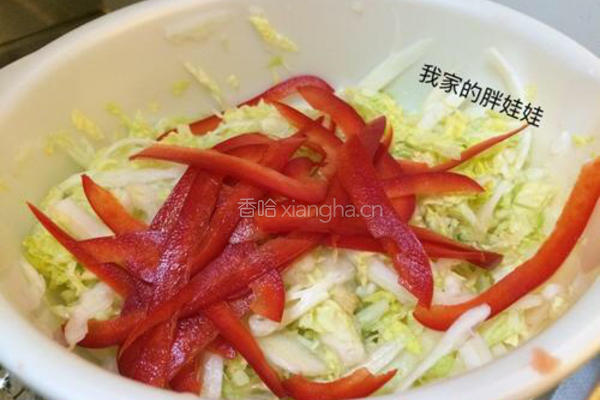 凉拌白菜的做法图解3