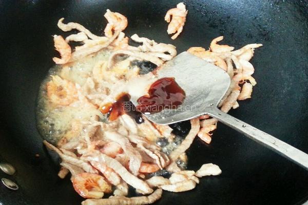 青菜肉丝面的做法图解8