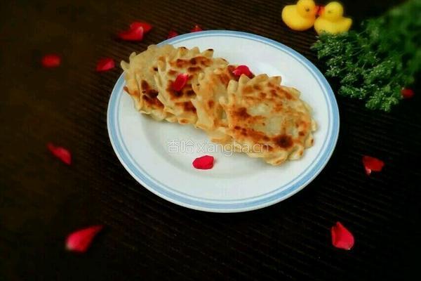 荸荠五花肉小馅饼的做法图解14