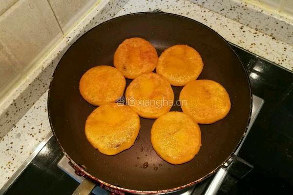 马苏里拉奶酪南瓜饼(和豆沙馅)的做法图解8