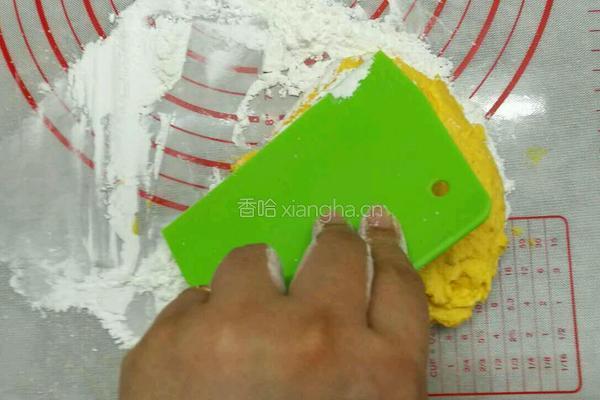马苏里拉奶酪南瓜饼(和豆沙馅)的做法图解3