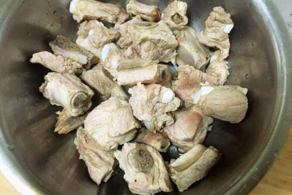 丁香排骨的做法图解4