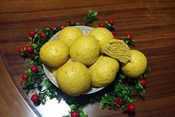 燕麦南瓜馒头