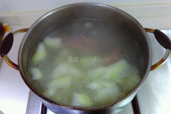 瓠子蹄膀汤的做法图解6