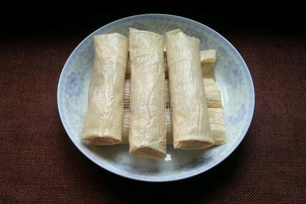 腐皮包肉的做法图解12