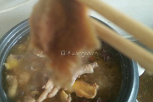 玛卡炖鸡汤的做法图解3