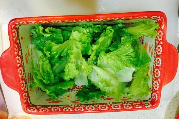 香橙牛油果海鲜沙拉的做法图解3