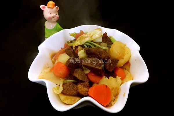 时尚妈妈教你做土豆炖牛肉的做法图解11