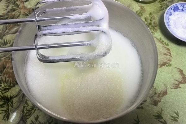 抹茶戚风蛋糕10寸的做法图解5