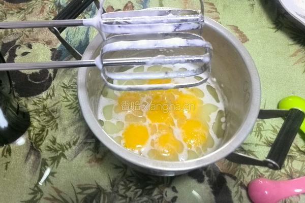 抹茶戚风蛋糕10寸的做法图解8