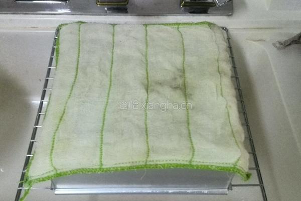 抹茶戚风蛋糕10寸的做法图解16