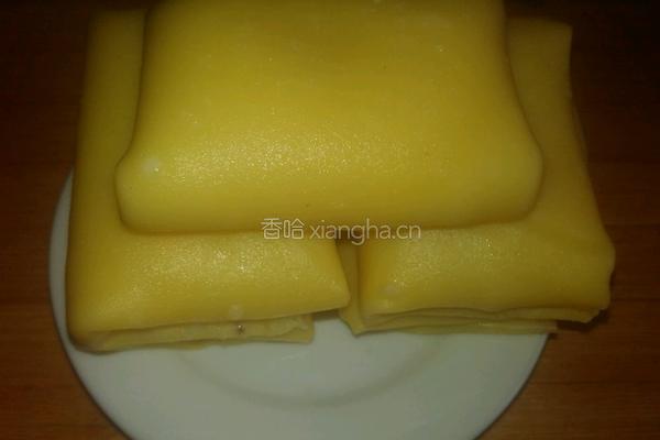 芒果班戟的做法图解12