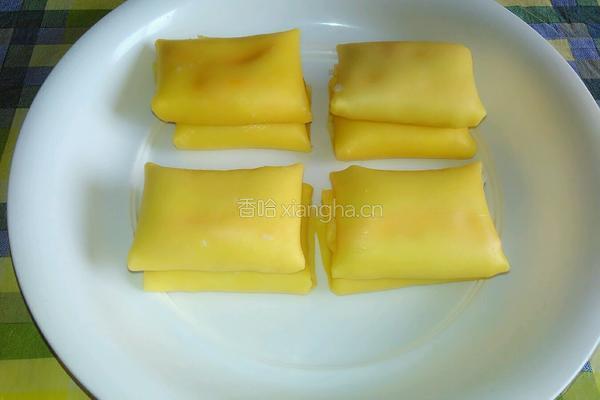 芒果班戟的做法图解11