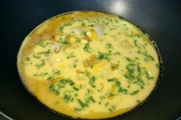 红薯淀粉炒鸡蛋的做法图解5