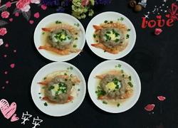 鲜虾肉饼蒸蛋