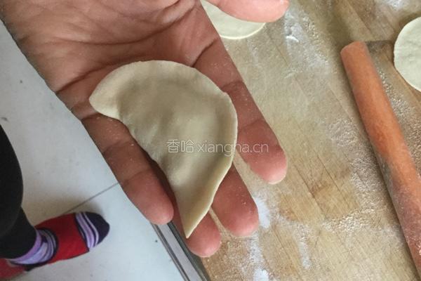 韭菜鸡蛋水煎饺的做法图解14