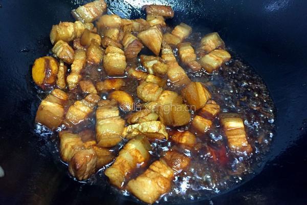 五花肉焖春笋的做法图解6